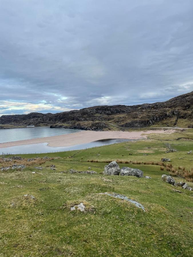 Sea View Cabin Vila Clashnessie Exterior foto