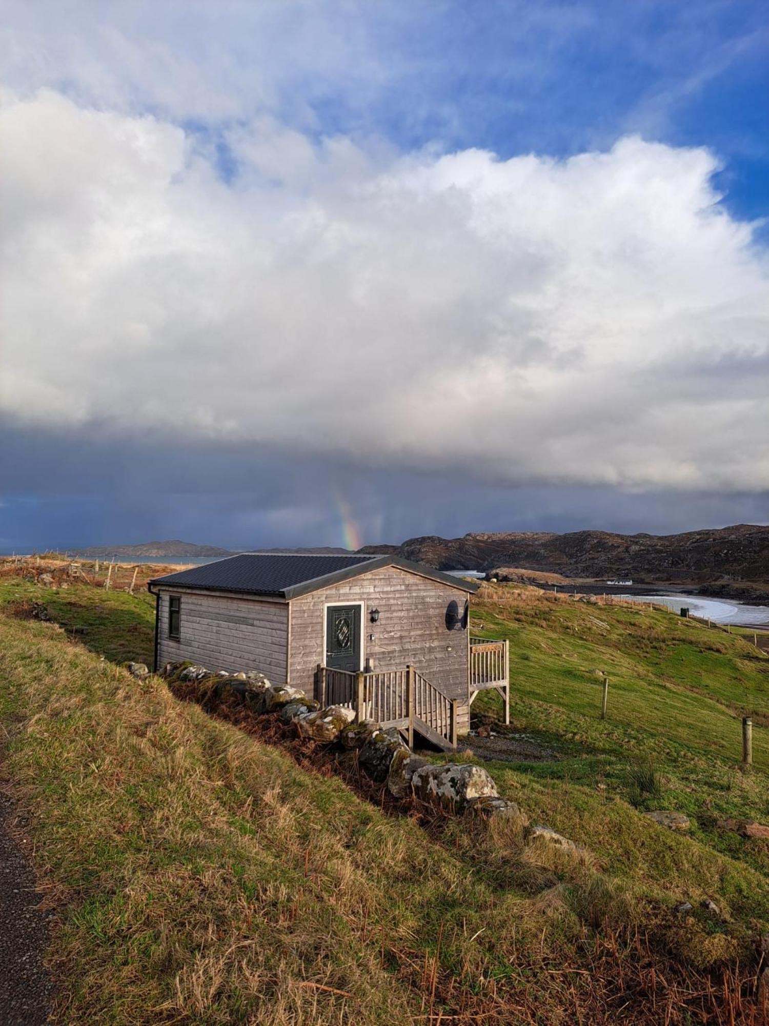 Sea View Cabin Vila Clashnessie Exterior foto