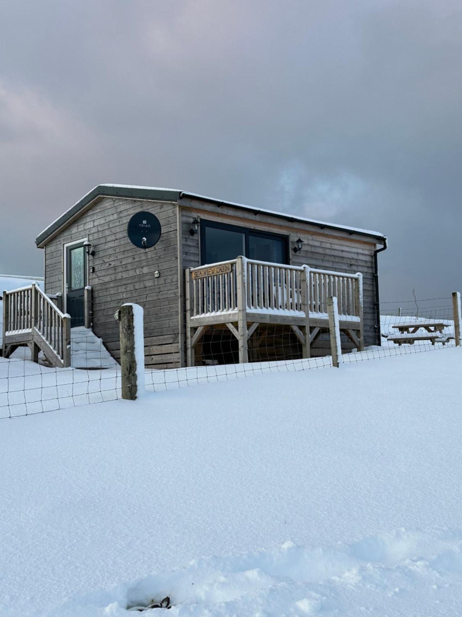 Sea View Cabin Vila Clashnessie Exterior foto